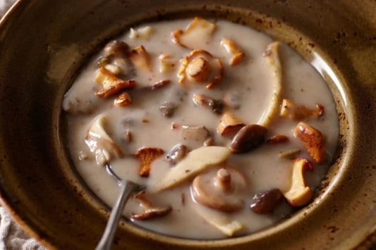 Bospaddenstoelensoep