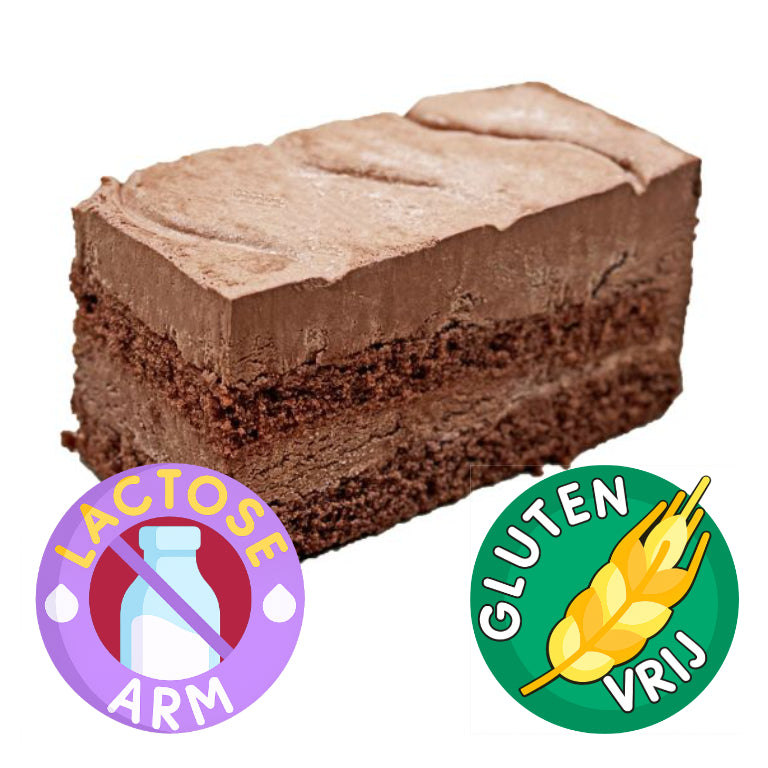 Lactose-arm Gluten-vrij gebakje Choco