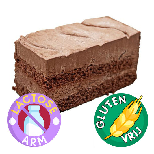 Lactose-arm Gluten-vrij gebakje Choco