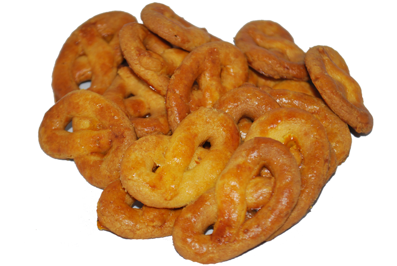 Zoute Krakelingen per ons [100 gram]